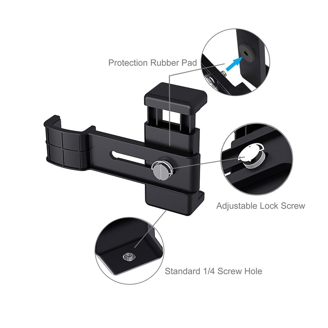 Universal Smartphone Tripod Mount for Dji Pocket 2