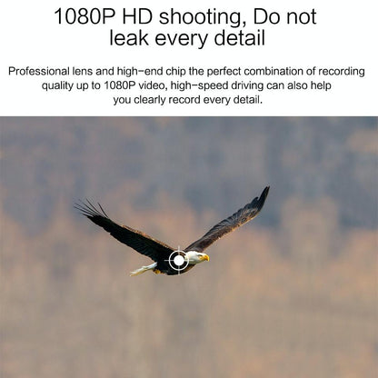 7 Lcd Touch Screen Rear View Mirror Car Recorder with Separate Camera