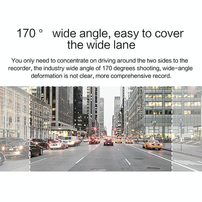 7 Lcd Touch Screen Rear View Mirror Car Recorder with Separate Camera