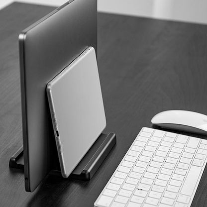 Vaydeer Vertical Notebook Stand - Desktop Storage Shelf