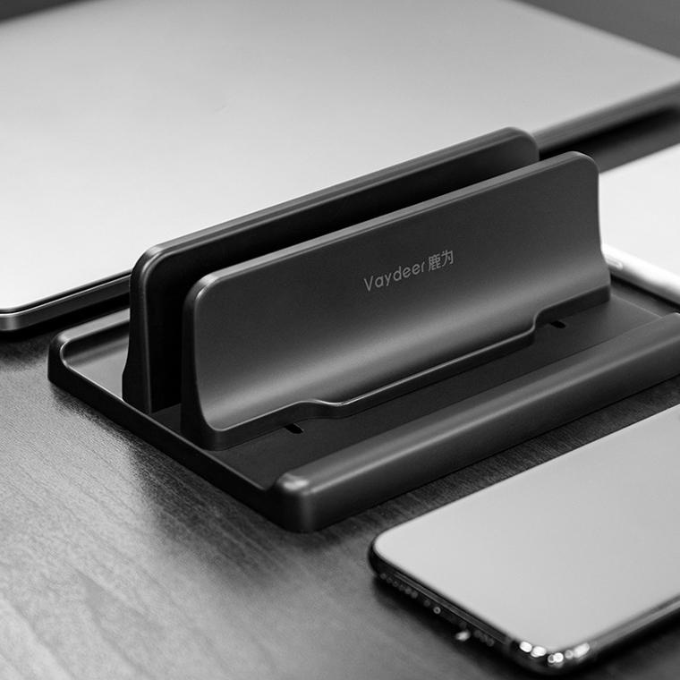 Vaydeer Vertical Notebook Stand - Desktop Storage Shelf