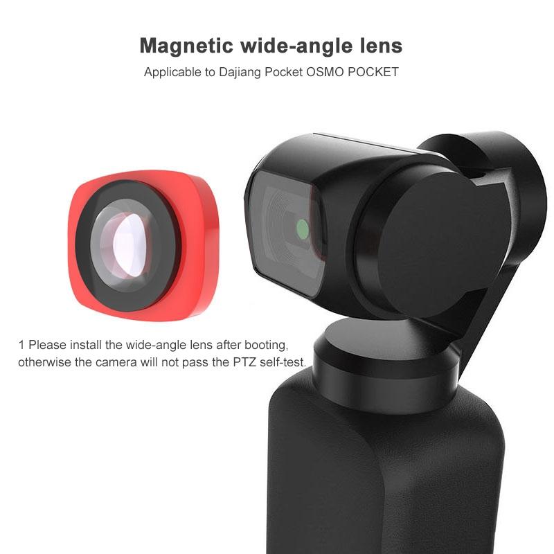 3-in-1 Super Wide Angle Lens with Macro and Cpl Filter for Dji Pocket