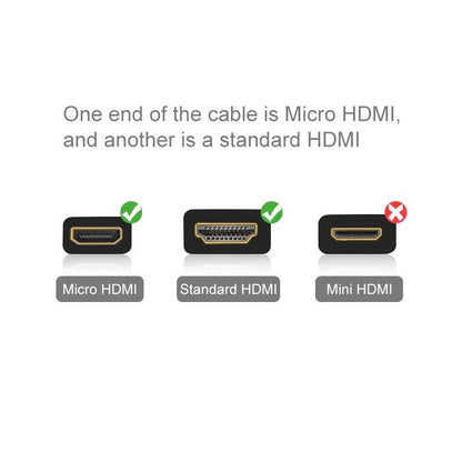 19-pin Hdmi to Micro Hdmi Cable for Gopro Hero11 - Perfect for Video