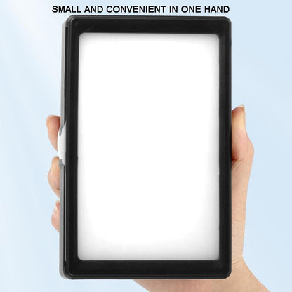 6 Three-colour Photography Flat-panel Fill Light with Bluetooth Remote and 2.1m Bracket