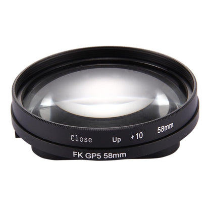 10x Close Up Lens Filter for Gopro Hero7 / 6 / 5 - 58mm Dual Function