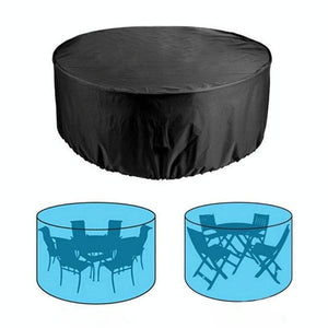 Waterproof Outdoor Furniture Cover for Courtyard Table and Chairs - 188x84cm