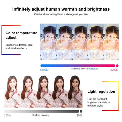 600 Led Flat Fill Light with Remote & Display - Ttv-600