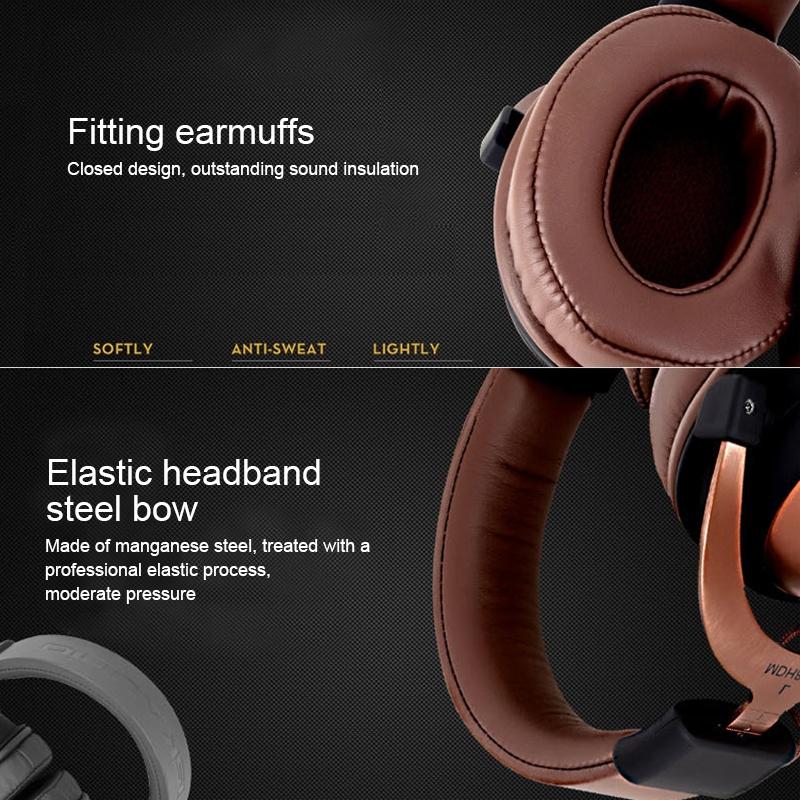 Dynamic Stereo Monitor Headset With Noise Canceling