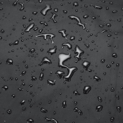 Waterproof 210d Oxford Cloth Bbq Grill Cover - Anti-uv Dust-proof Foldable - Fits Gas Charcoal Electric - 190x71x117cm - Black