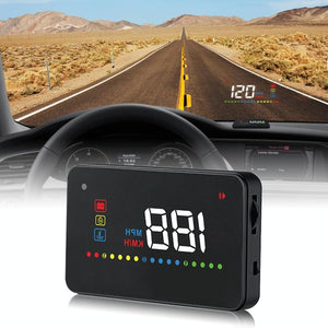 3.5 Inch Vehicle Head Up Display Car Speed Engine Revs Water Temp Voltage