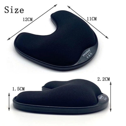 U Shaped Memory Foam Mouse Pad With Wrist Rest