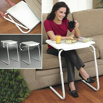 Portable Multi-purpose Laptop Table - Foldable & Adjustable