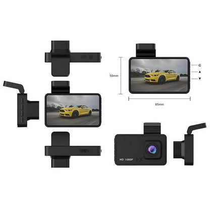 1080p Hd Single Driving Recorder - 3 Inch Car