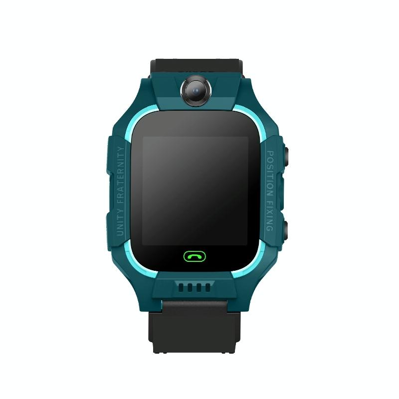 Children Phone Watch Smart Positioning Full Touch Screen Student Watch - Green