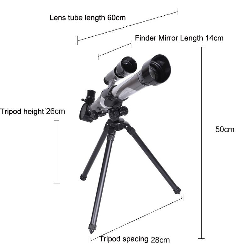 20x-40x Hd Astronomical Telescope with Multi-eyepiece - Show Model