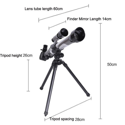 20x-40x Hd Astronomical Telescope with Multi-eyepiece - Show Model