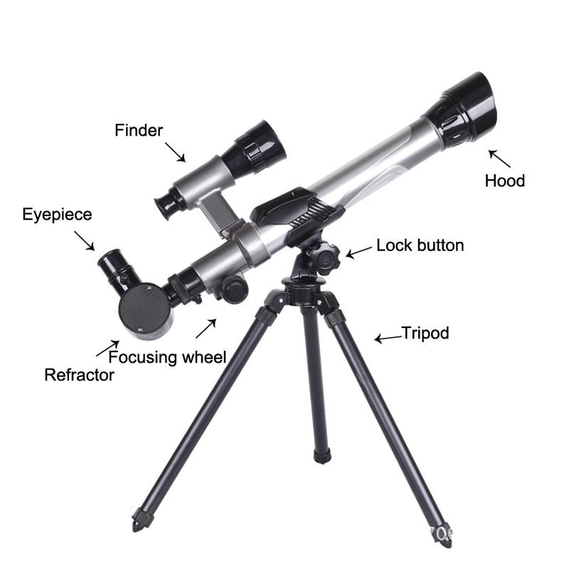 20x-40x Hd Astronomical Telescope with Multi-eyepiece - Show Model