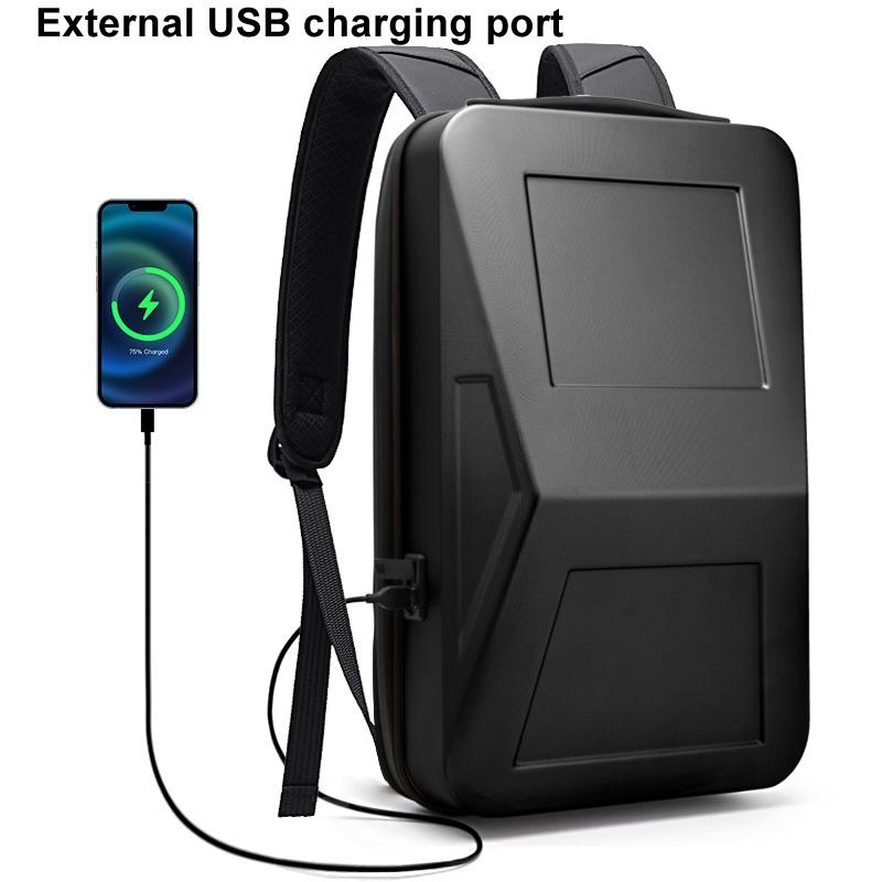 Expandable Business Backpack For Men Black