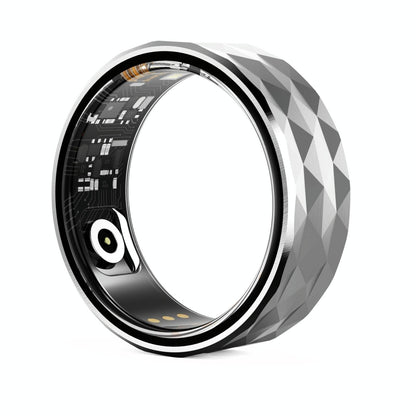 Smart Ring For Health Monitoring And Exercise - R12M Size 18 - Black