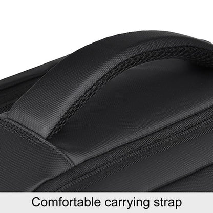 Large Capacity Expandable Business Backpack - Black