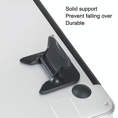 Foldable Laptop Stand - Portable and Compact - White
