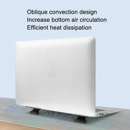 Foldable Laptop Stand - Portable and Compact - White