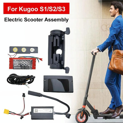 8 Electric Scooter Controller Display Kit for Kugoo S1 / S2 / S3 / Etwow - Black 8 Size