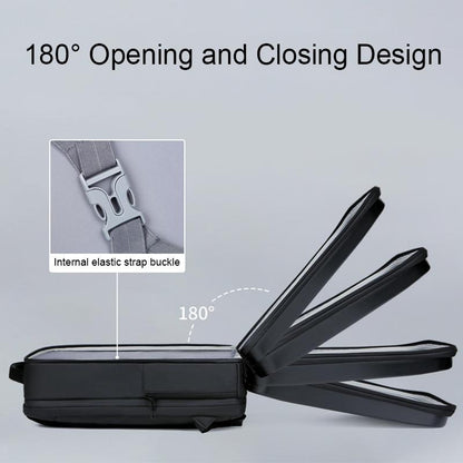 Waterproof Laptop Backpack with Usb Port - Large Capacity - Light Grey