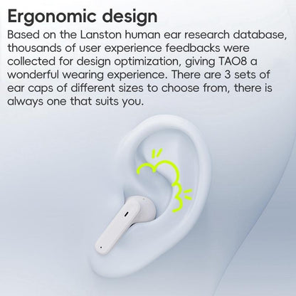 Wireless Active Noise-cancelling Earbuds - White
