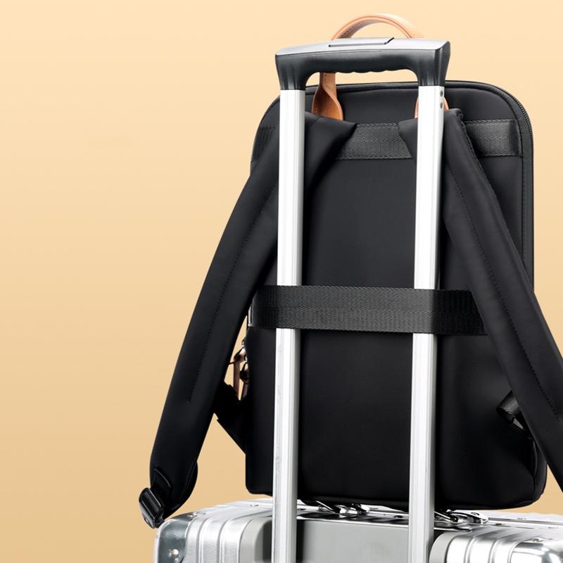 14-inch Thin & Light Waterproof Business Backpack - Black