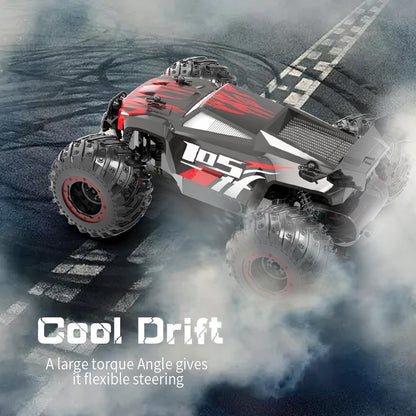 Off-road 2.4g Rc Electric Climbing Vehicle - Black Red