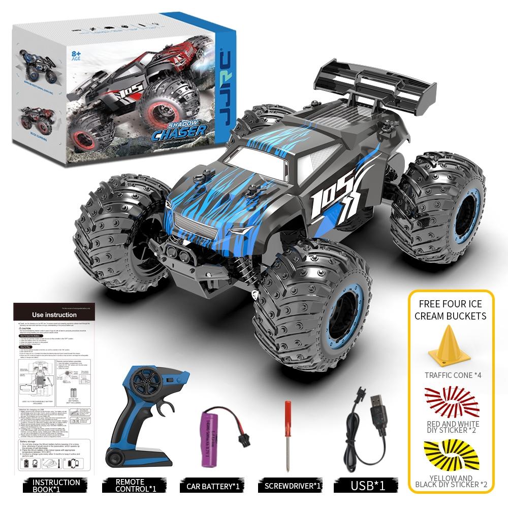 Off-road 2.4g Rc Electric Climbing Vehicle - Black Red