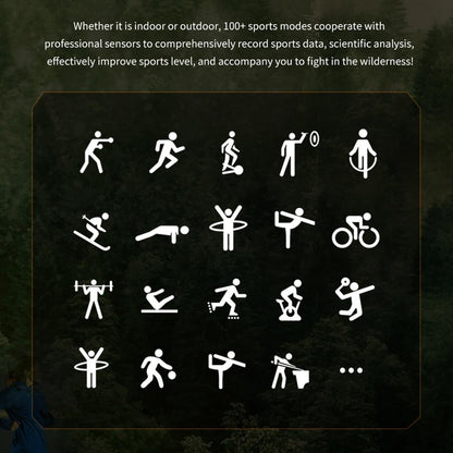 1.46 Inch Round Screen Bluetooth Smart Watch Support Health Monitoring & 100+ Sports Modes - Orange