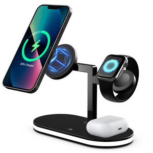 15W 3 In 1 Wireless Charger For Smartphone Iwatch Airpods