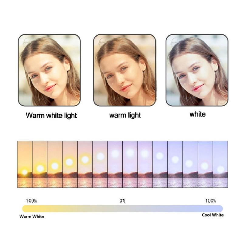 Selfie Live Broadcast Ring Light for Beautifying and Fill Lighting