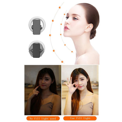 Selfie Live Broadcast Ring Light for Beautifying and Fill Lighting