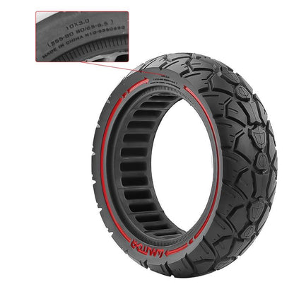 Electric Scooter Tire - 10x3 53.5 Card 255x80 & 80 / 65-6.5 Universal Off-road Red