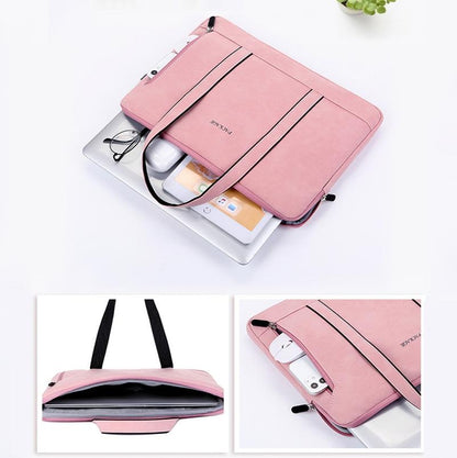 13 / 13.3 Inch Q5 Laptop Liner Bag - Waterproof & Wear-resistant - Pink