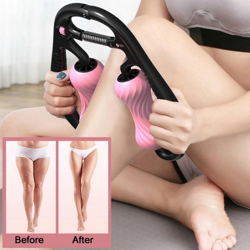 Mike Spiral Line Foam Roller For Muscle Relaxation - Girl Pink - Factory Direct Shop