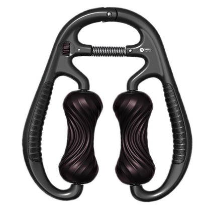 Mike Spiral Line Foam Roller For Muscle Relaxation - Girl Pink - Factory Direct Shop