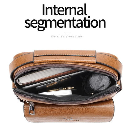 Large Capacity Men Business Backpack - Black