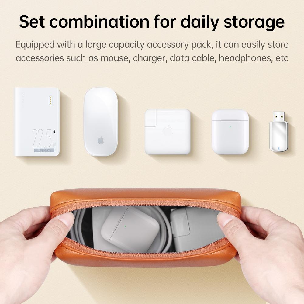 13 / 14 Inch Waterproof Laptop Bag with Power Pack - Inner Bag - Brown