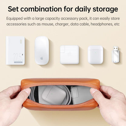 13 / 14 Inch Waterproof Laptop Bag with Power Pack - Inner Bag - Brown