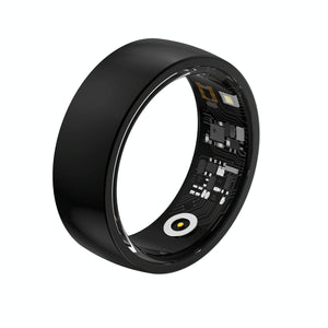 Smart Ring For Health Monitoring And Family Care - Size 22 - Black