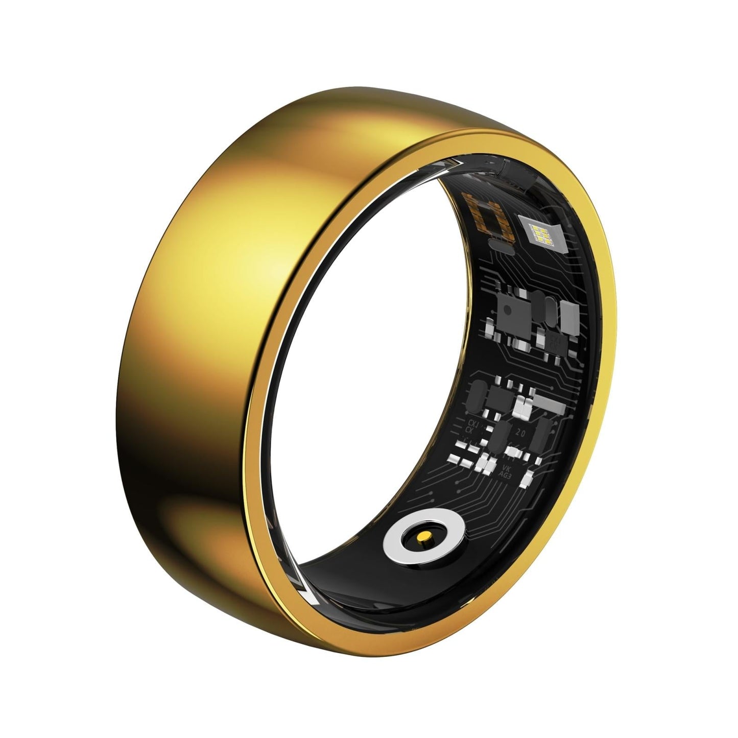 Smart Ring For Health Monitoring And Family Care - Size 22 - Black