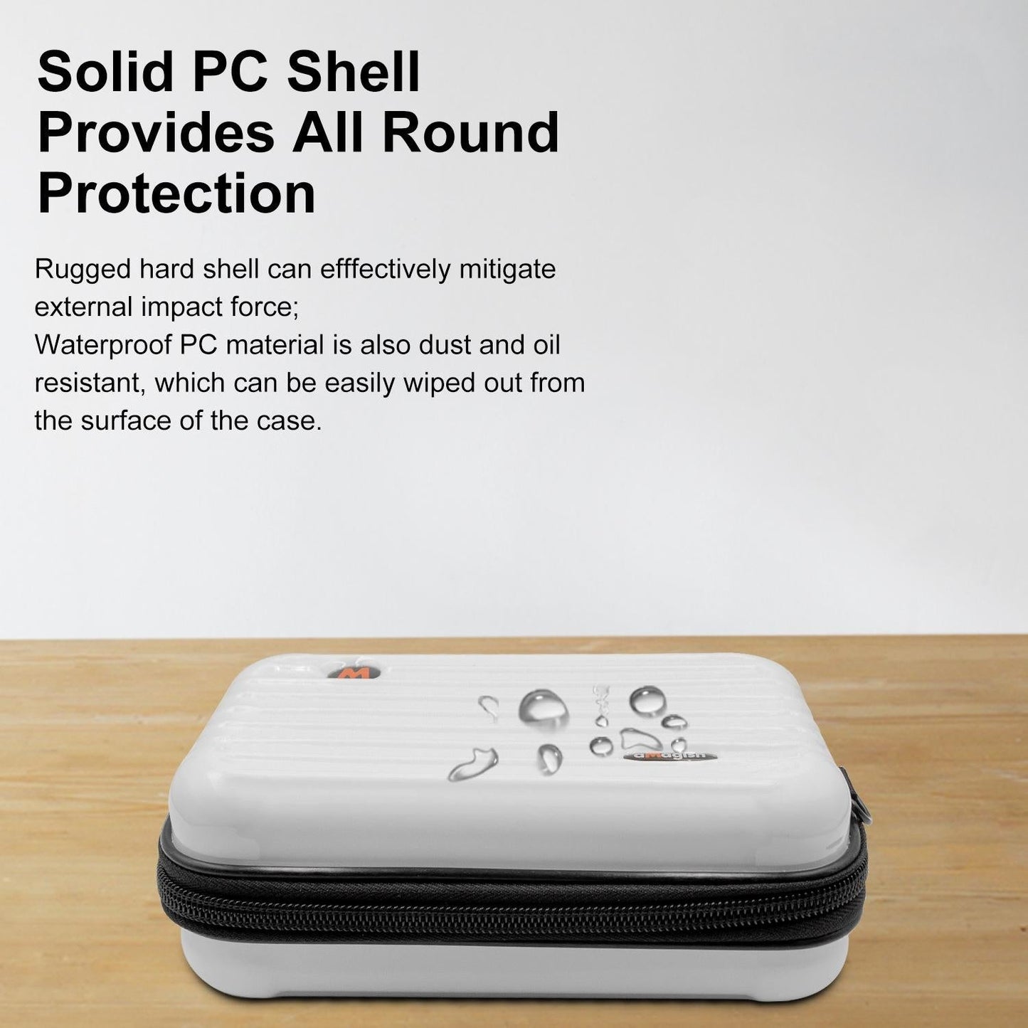 Small Organizer Bag for Sports Camera Accessories 18.5 x 11.5 x 6cm - Deep Gray