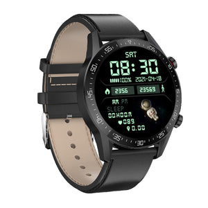 1.28 Inch Ips Screen Smart Watch With Bluetooth Call & Sleep Monitoring - Black