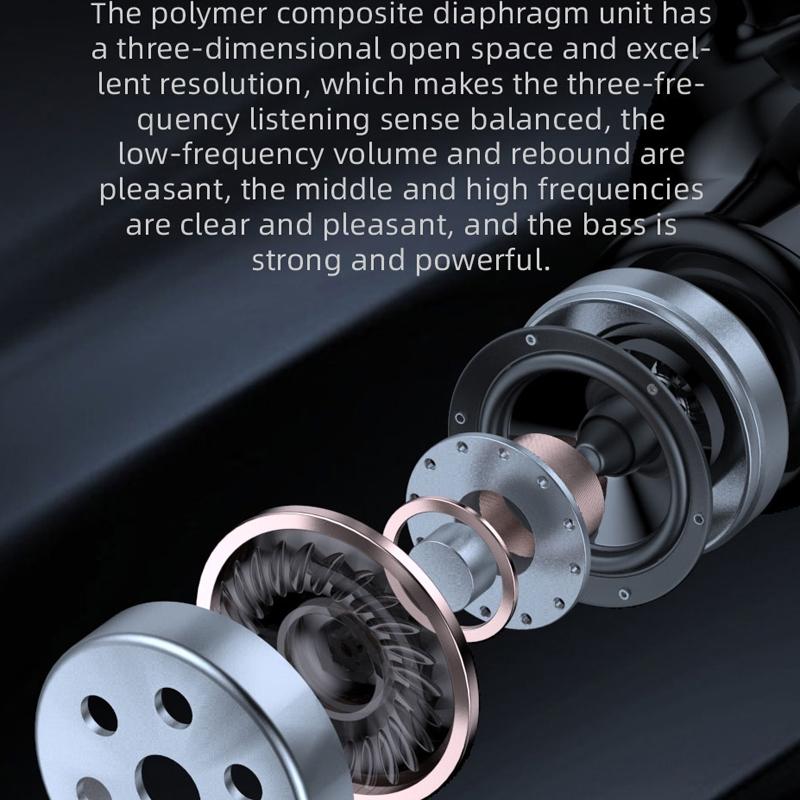 Wireless Bluetooth Earphones with Charging Case - F8 - Black Double Ear