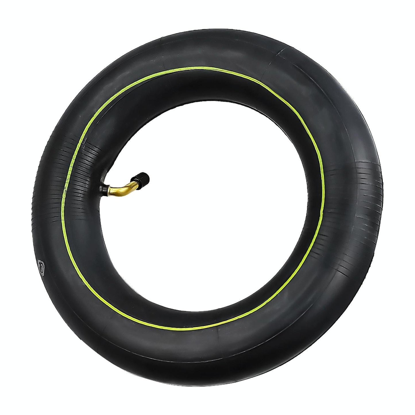 Electric Scooter Inner Tube - 10x2.5 / 2.75 45 Degree Valve Thickened Yellow Stripes