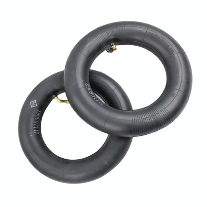 Electric Scooter Inner Tube - 10x2.5 / 2.75 45 Degree Valve Thickened Yellow Stripes